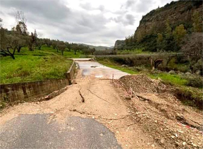 Frana sulla SP4, chiuso il tratto Belcastro-Mesoraca - Foto: Uff. Stampa Comune Marcedusa