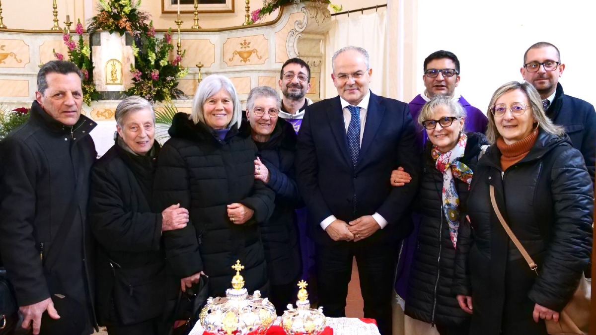 Petronà, presentate le corone della Madonna del Voto firmate Affidato - Foto US Michele Affidato