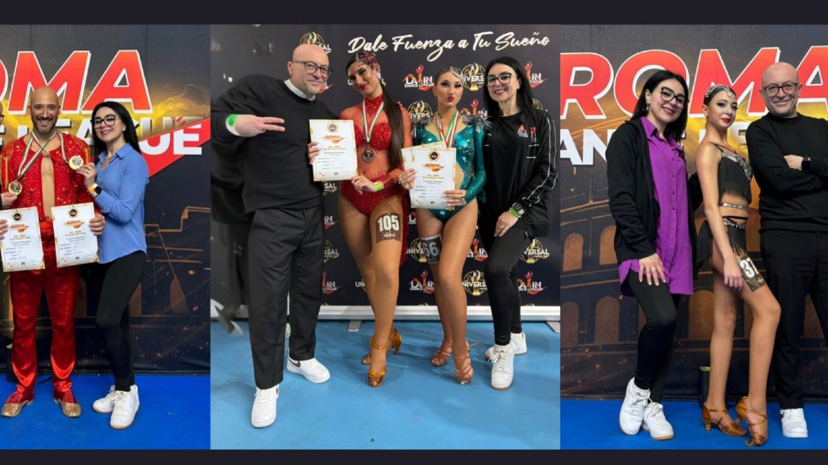 Alma Cubana protagonista a Roma: successi e piazzamenti alla Dance League - Foto US Alma Cubana 