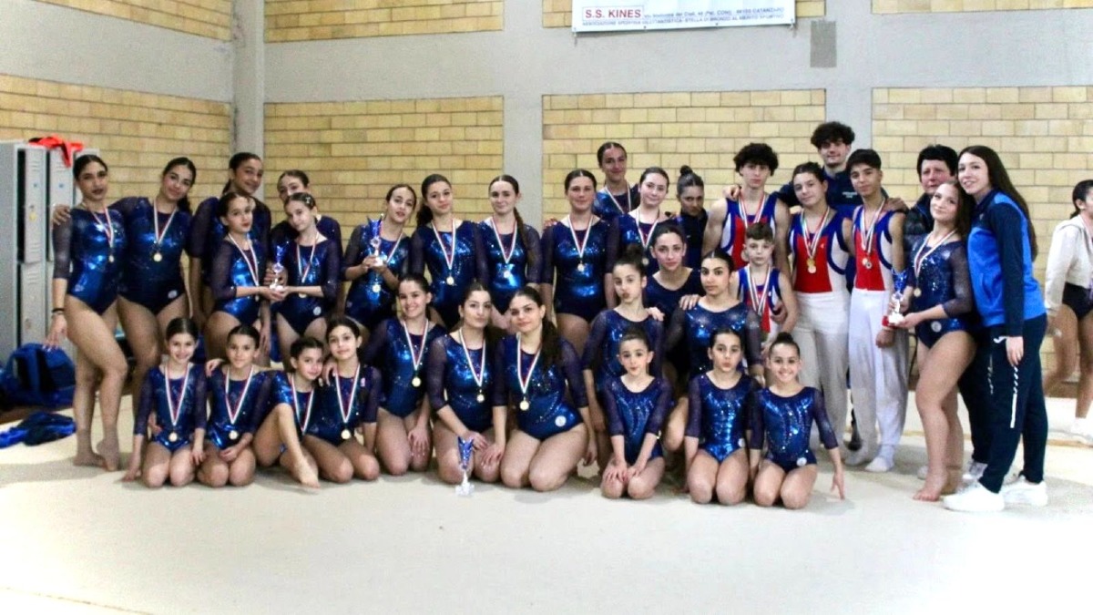 La Società Ginnastica Magna Grecia domina i Regionali: 12 podi su 12 - Foto US Società Ginnastica Magna Grecia 