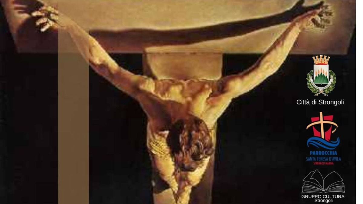  Arte e divino, riflessione sul Crocifisso a Strongoli - Foto: Locandina Comune di Strongoli 