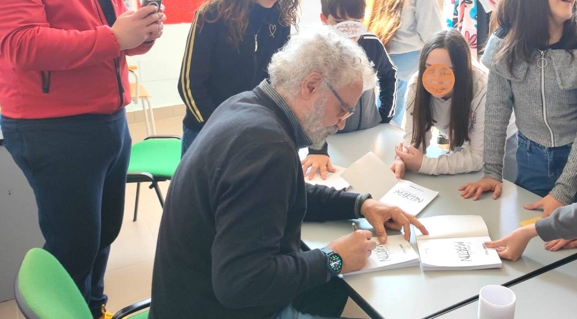Mandatoriccio, gli studenti incontrano Dino Ticli alle Olimpiadi del libro - Foto: US Studio Dott. Iapichino  