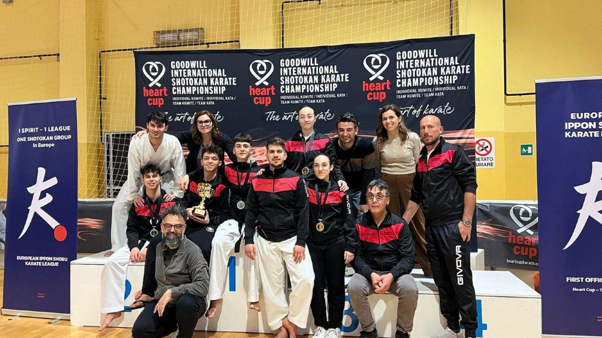 Castrovillari vola alla Heart Cup 2026: otto medaglie per la Seidokan Karate Club - Foto: Uff. Stampa Comune di Castrovillari