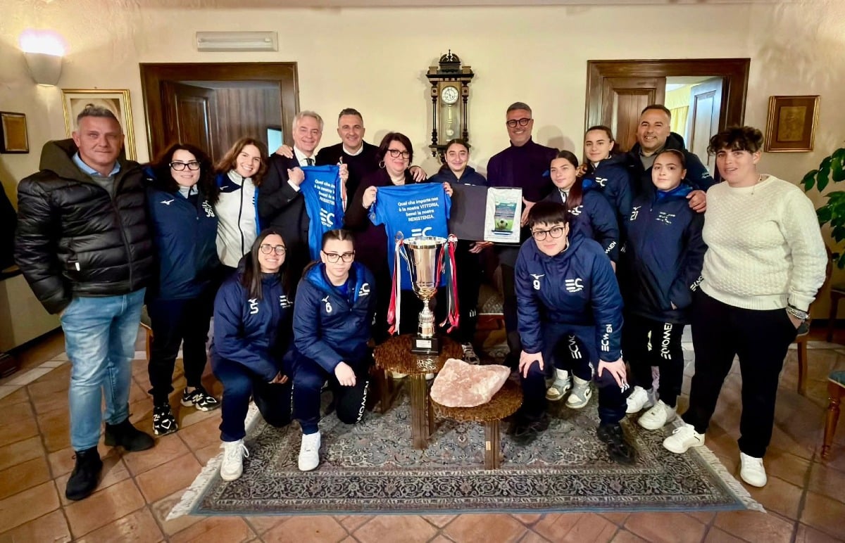 Castrolibero in festa: la Coscarello brilla nella Coppa Italia Femminile - Foto: Uff. Stampa Comune di Castrolibero 