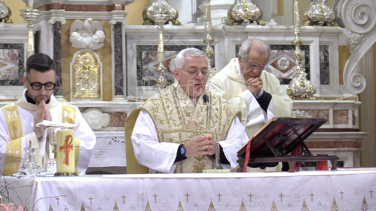 (VIDEO) Crotone - San Giuseppe, celebrazione tra fede e attesa per il restauro della chiesa - Foto: Redazione 