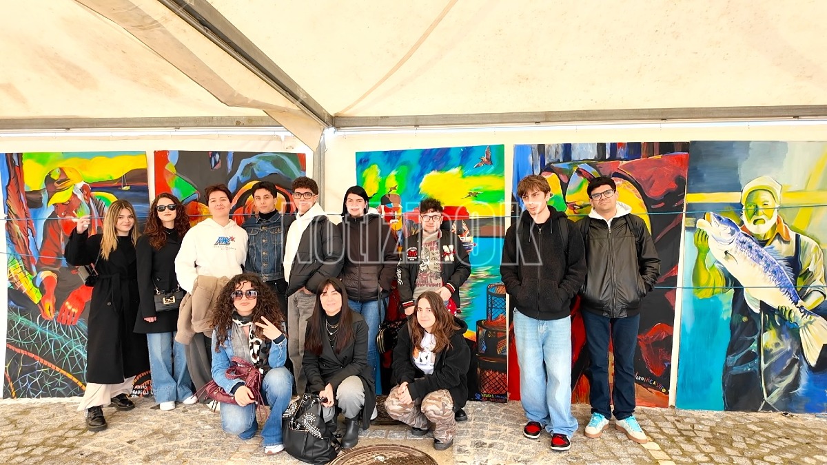 (VIDEO) Crotone, tra mare e arte: i giovani del Liceo Mori raccontano la pesca - Foto: Redazione 