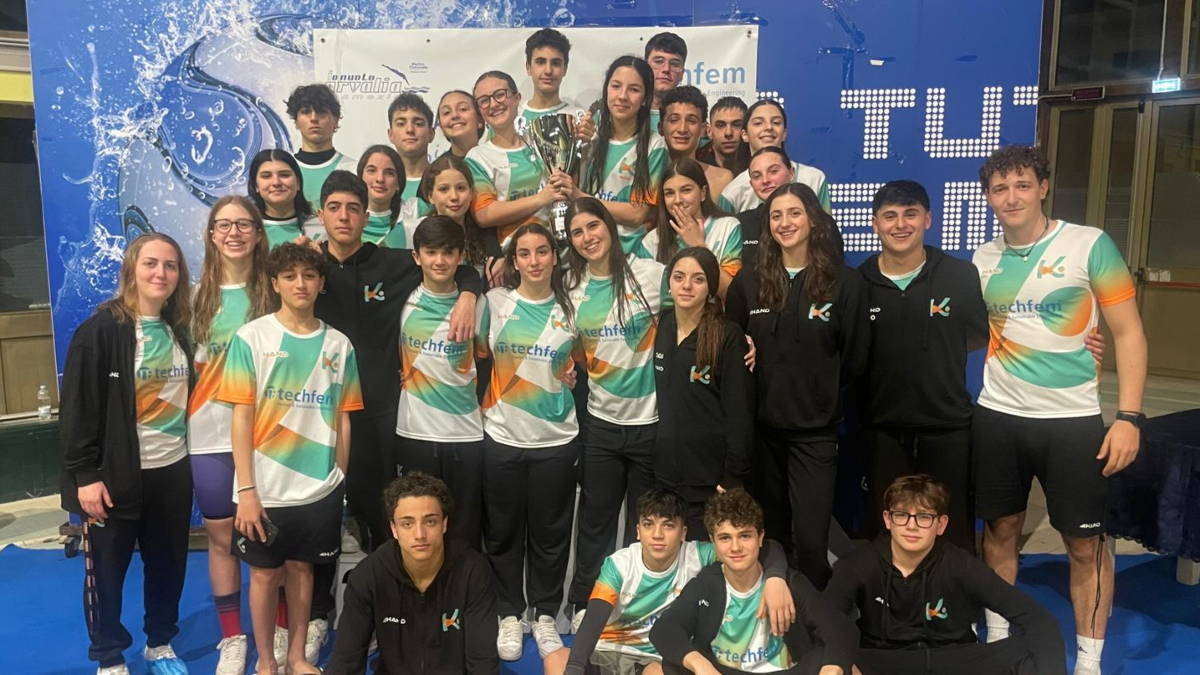 La Kairos Nuoto Lamezia si conferma regina della Calabria: dominio alle Finali Regionali - Foto: Uff. Stampa Kairos Pallanuoto Lamezia