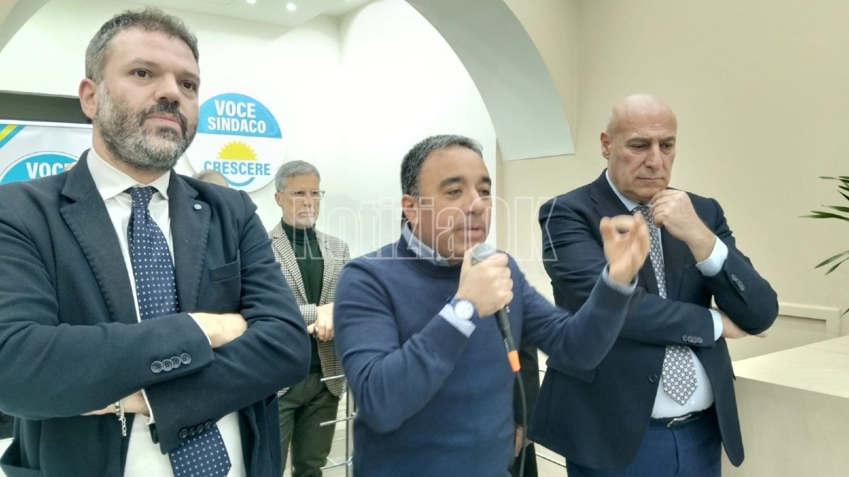 Voce: “Cinque anni di sacrifici, ora avanti con il centrodestra unito” - Foto Redazione 