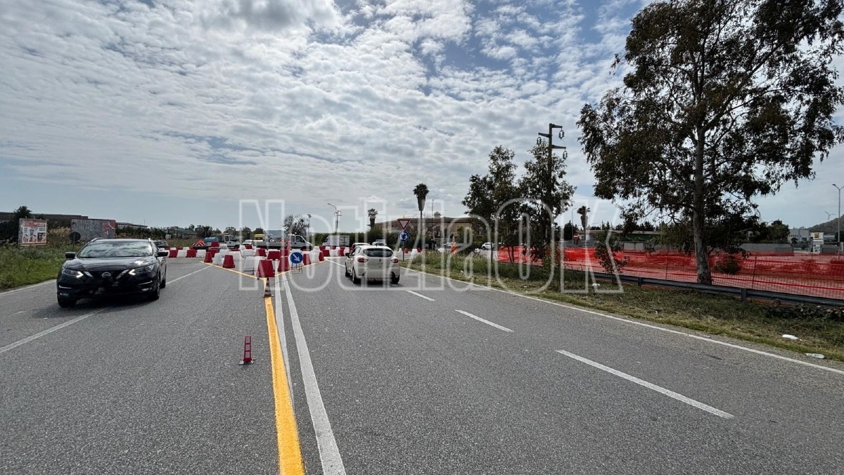Crotone, nasce la Rotatoria “Le Spighe”: quattro rami e nuova pavimentazione  - Foto: Redazione 