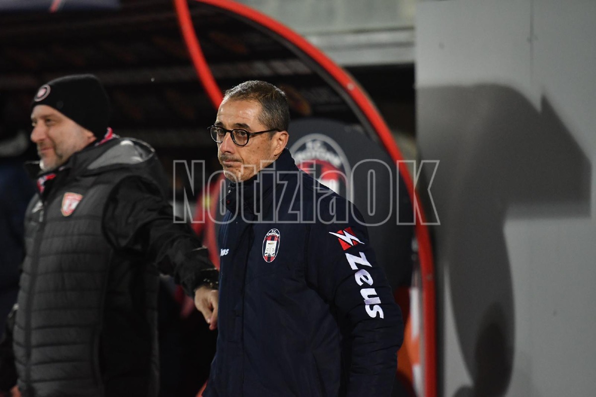 Sorrento-Crotone 2-2, mister Longo: "Lasciati due punti, abbiamo giocato male"