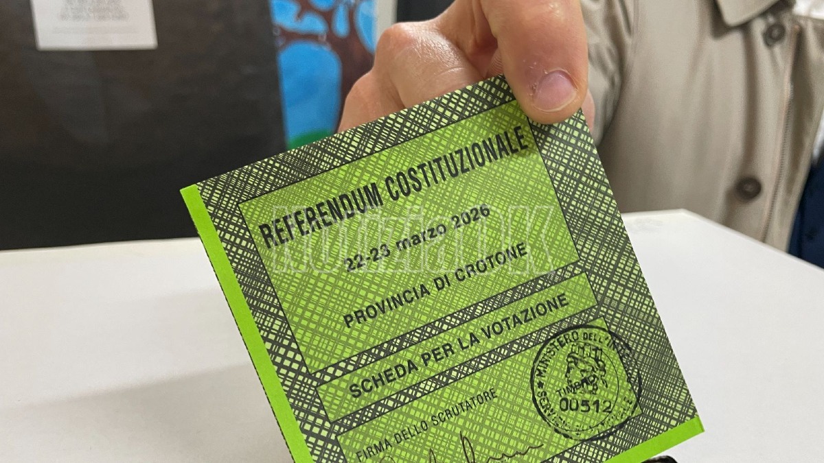 Referendum giustizia, in Calabria No avanti al 57,07% a metà scrutinio - Foto: Redazione 