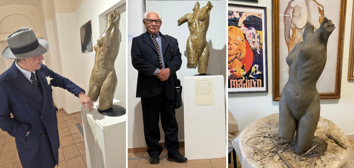 Verrino protagonista al Marca: il “Torso di donna” incanta Catanzaro - Foto Francesco Stanizzi 