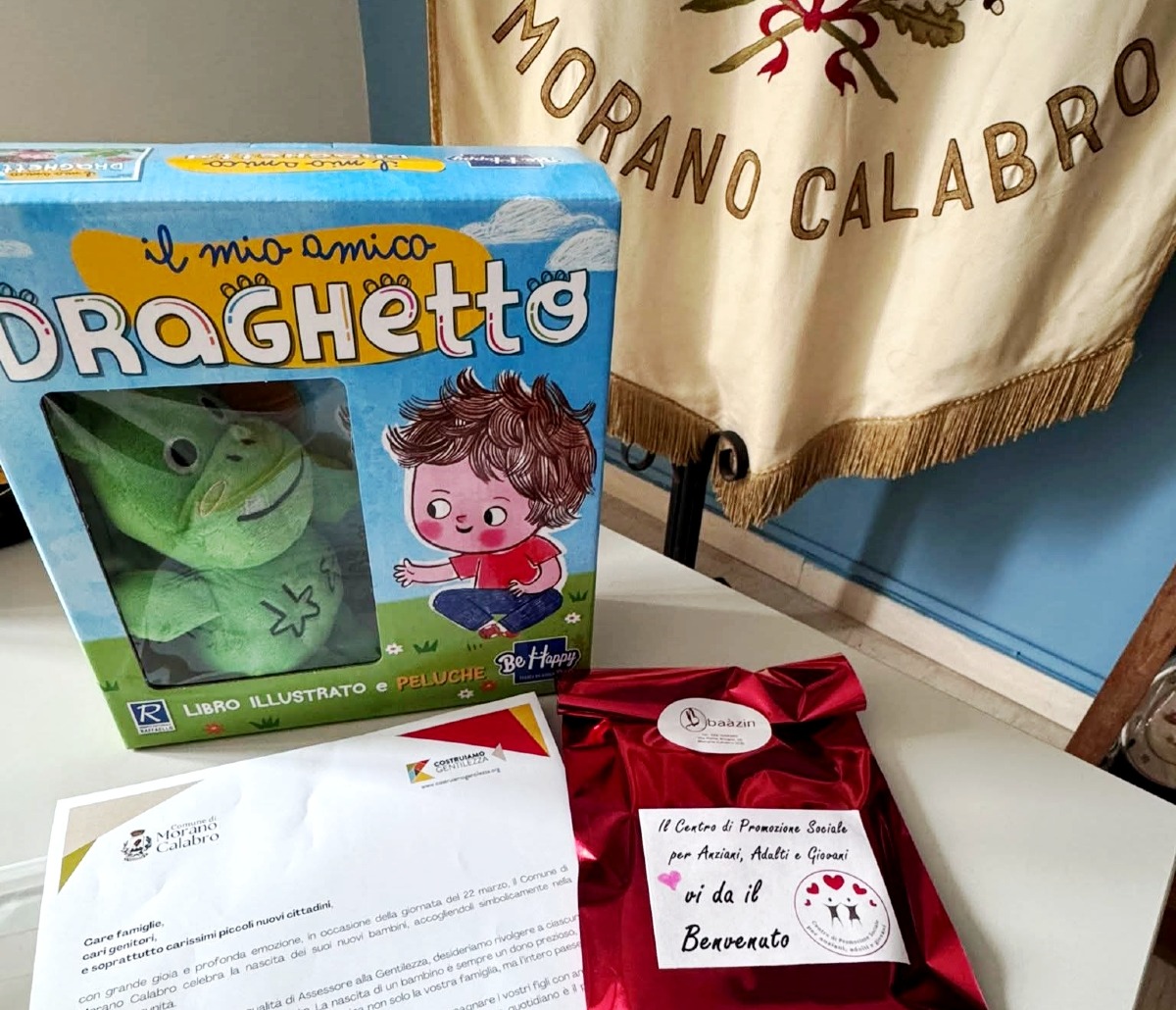 Morano accoglie i nati del 2025: festa e comunità unite nel segno della gentilezza - Foto: Uff. Stampa Comune di Morano Calabro 