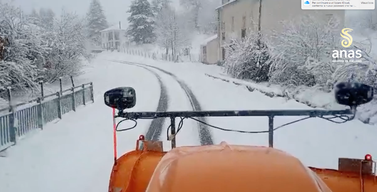 (Video) Neve e maltempo sulle strade calabresi - Foto: Ufficio stampa Anas
