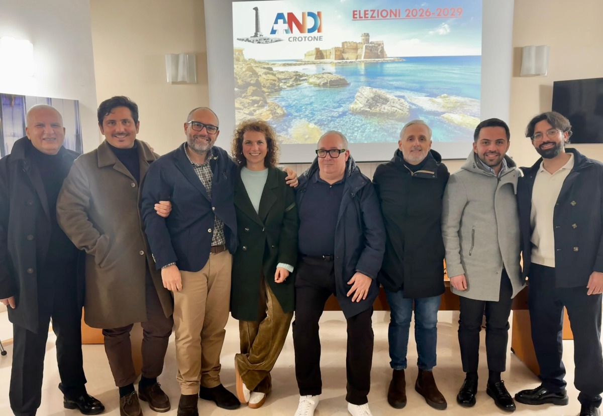 ANDI Crotone, Roberto Lucà confermato presidente - Foto: Uff. Stampa ANDI Crotone