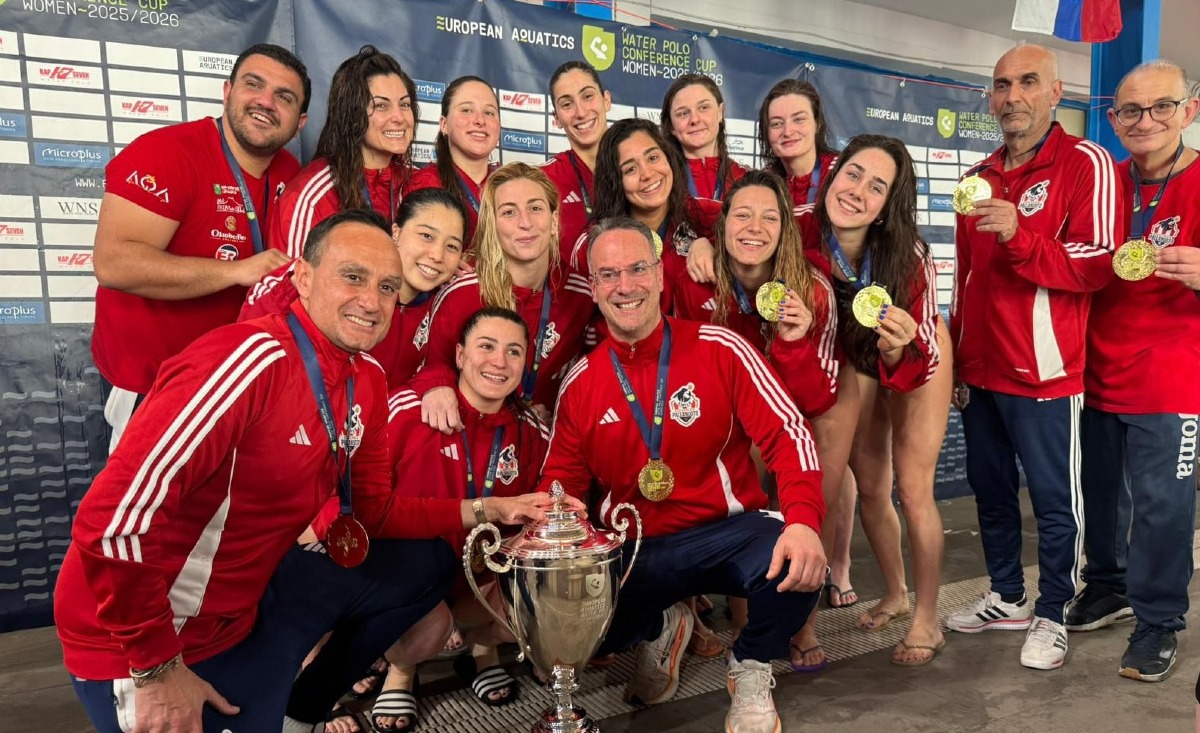 Pallanuoto - La Smile Cosenza vince la Conference Cup - Foto: Ufficio stampa Smile Cosenza