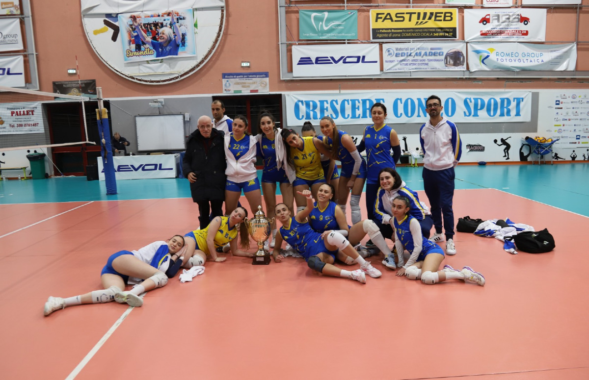 Continua la corsa della Pallavolo Rossano che conquista i quarti di finale - Foto: Ufficio stampa Pallavolo Rossano