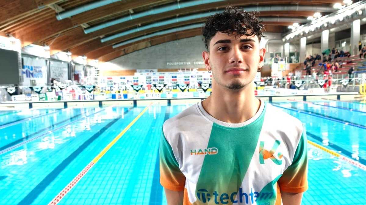 Kairos Nuoto Lamezia, il crotonese Gabriele Mascaro vola agli Assoluti con due pass - Foto Uff. Stampa Kairos Nuoto Lamezia