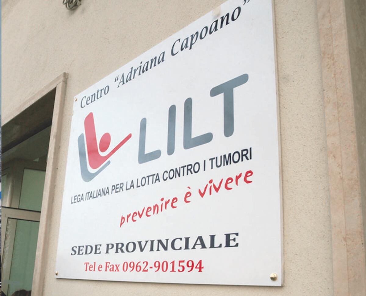 Prevenzione oncologica, la Lilt di Crotone in campo con incontri e screening - Foto Redazione