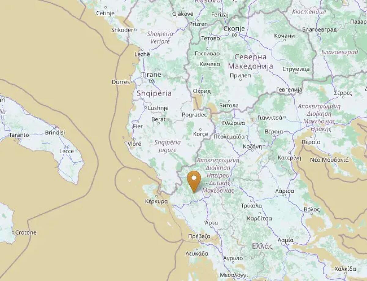 Scossa di terremoto di magnitudo 5.5 in Grecia - 