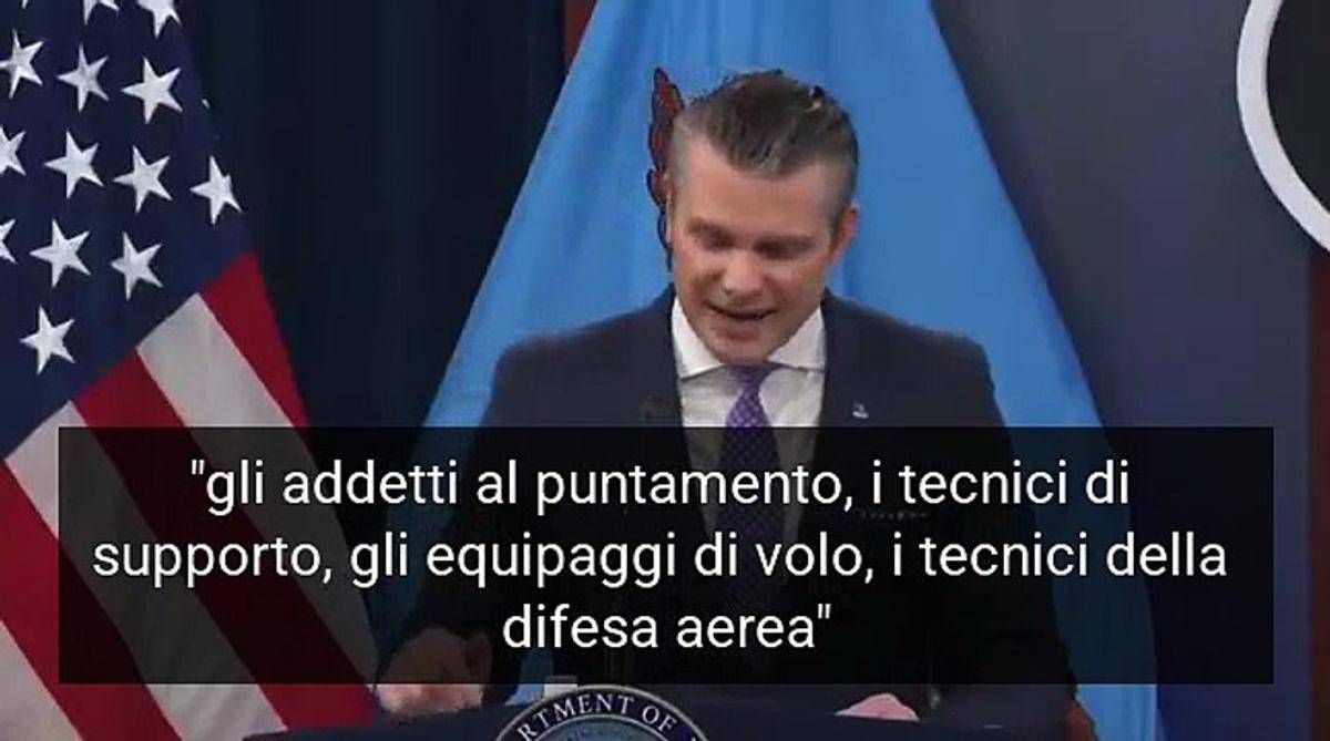 Hegseth e la 'preghiera' sulla guerra: "Dio aiuti i soldati, amen" - 