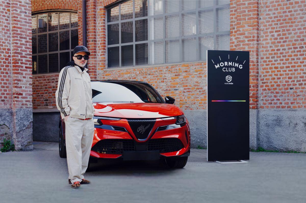 Alfa Romeo protagonista all’m2o Morning Club con Samuel dei Subsonica - 