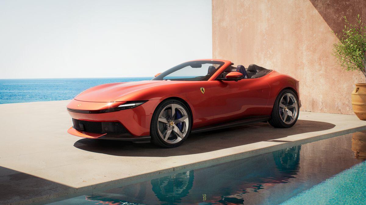 Ferrari Amalfi Spider, la nuova V8 open-air tra sportività e comfort - 