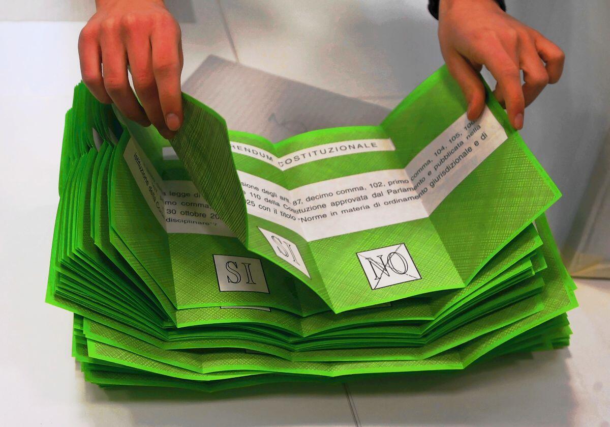 Referendum sulla giustizia, vince il No - 