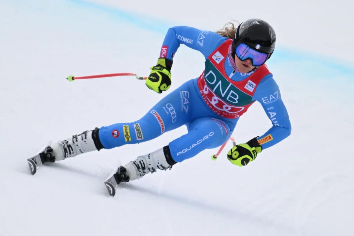 Laura Pirovano vince gara e Coppa di discesa - 