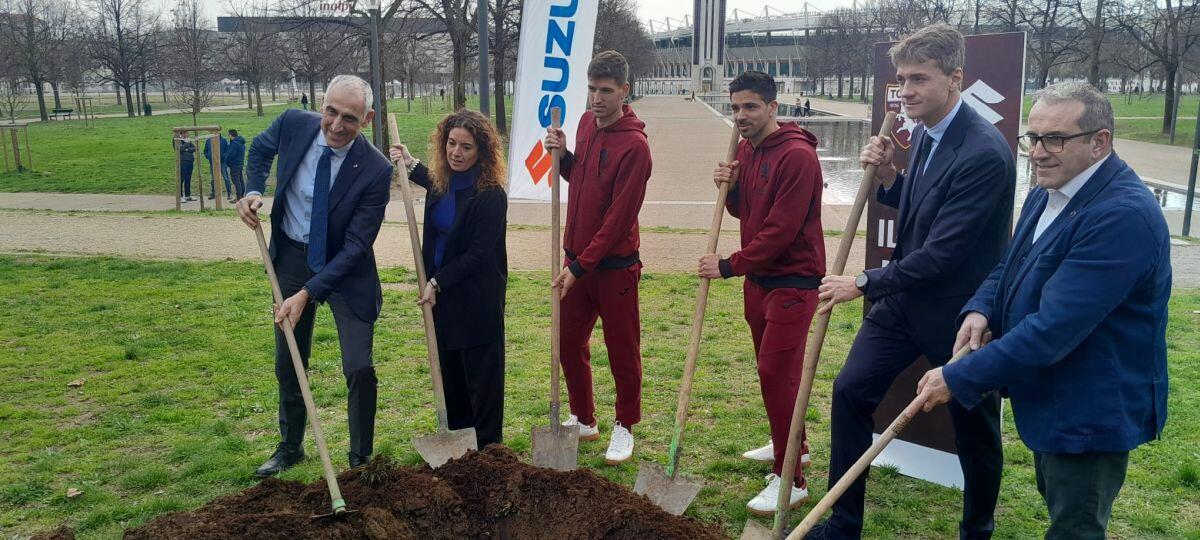 Si allarga il “Bosco diffuso Suzuki”, 29 nuovi aceri donati alla città di Torino - 