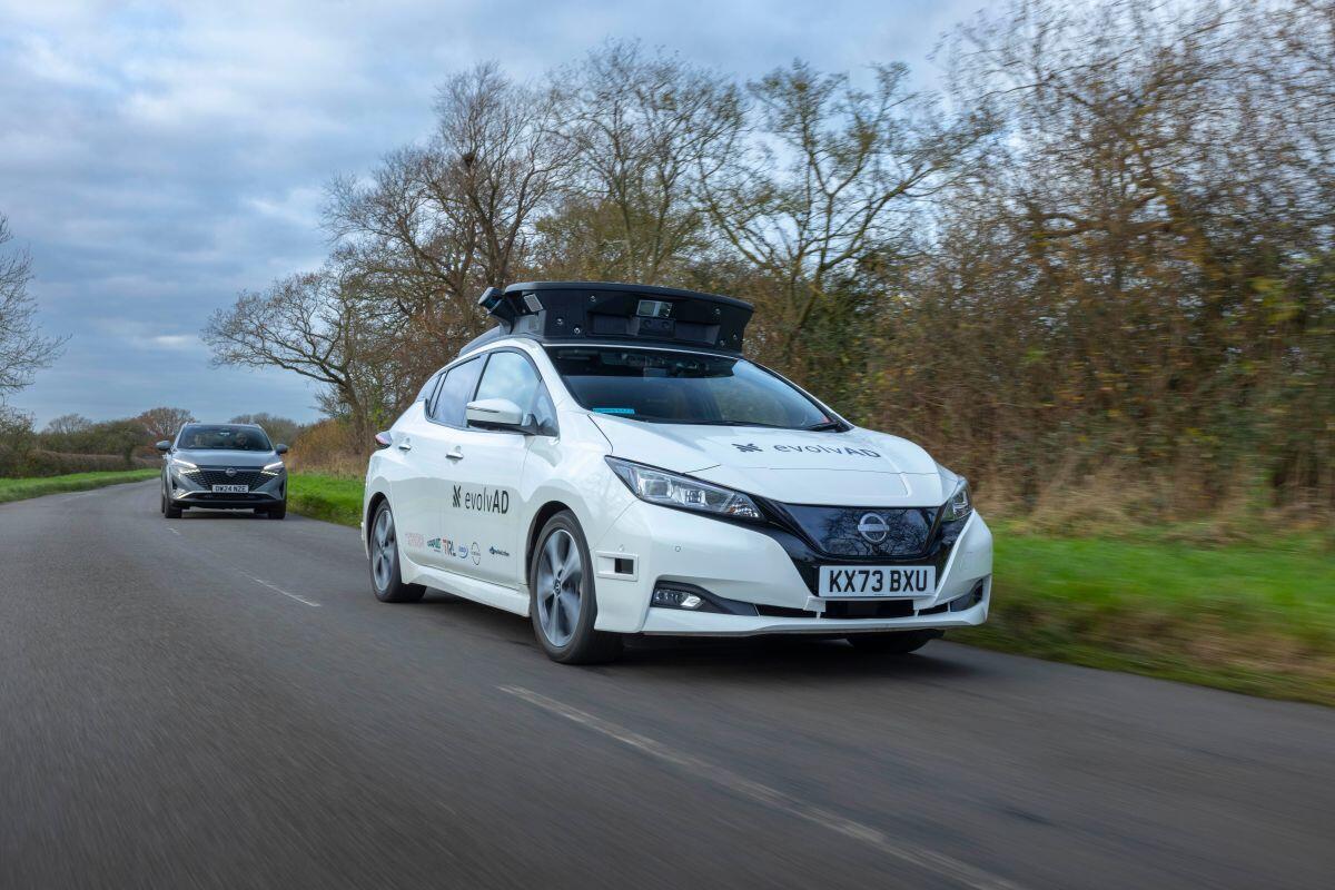 Nissan Leaf, progetto guida autonoma evolvAD vince il C2i Award 2025 - 