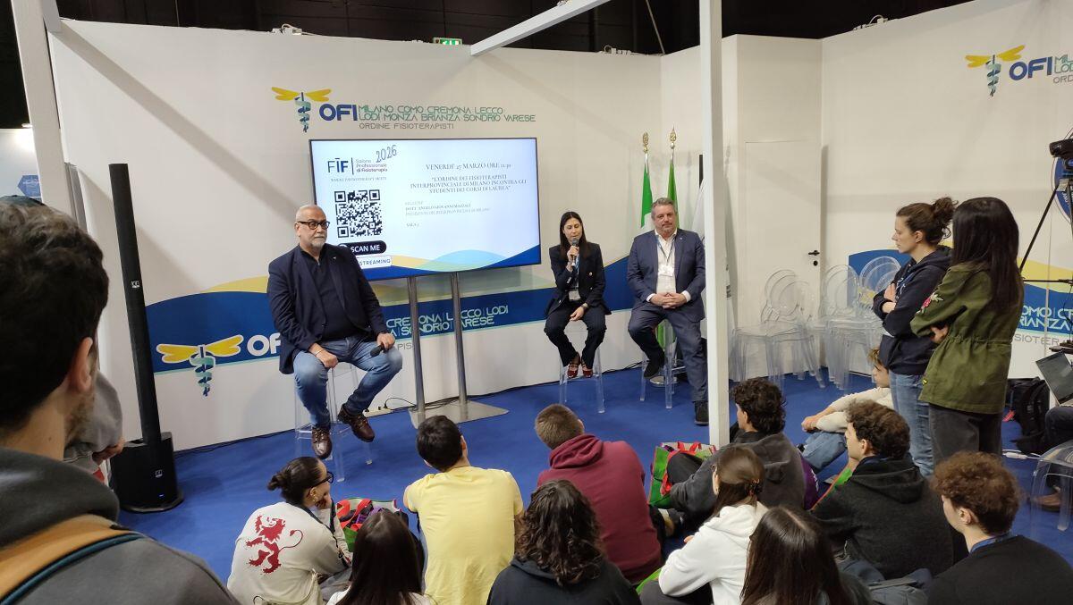 Fisioterapia, incontri e formazione allo stand OFI al Salone FIF a Milano - 