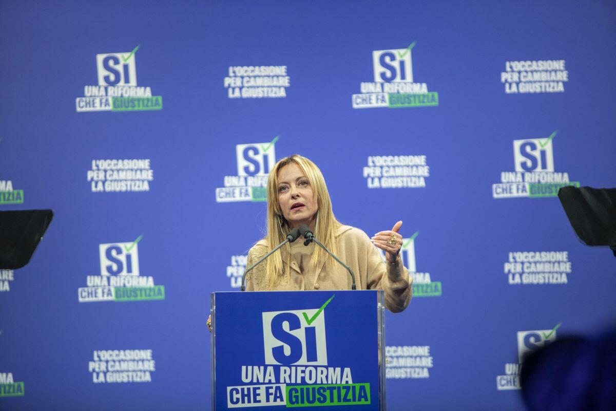 Referendum, Meloni “Con la separazione delle carriere avviciniamo Italia a Ue” - 
