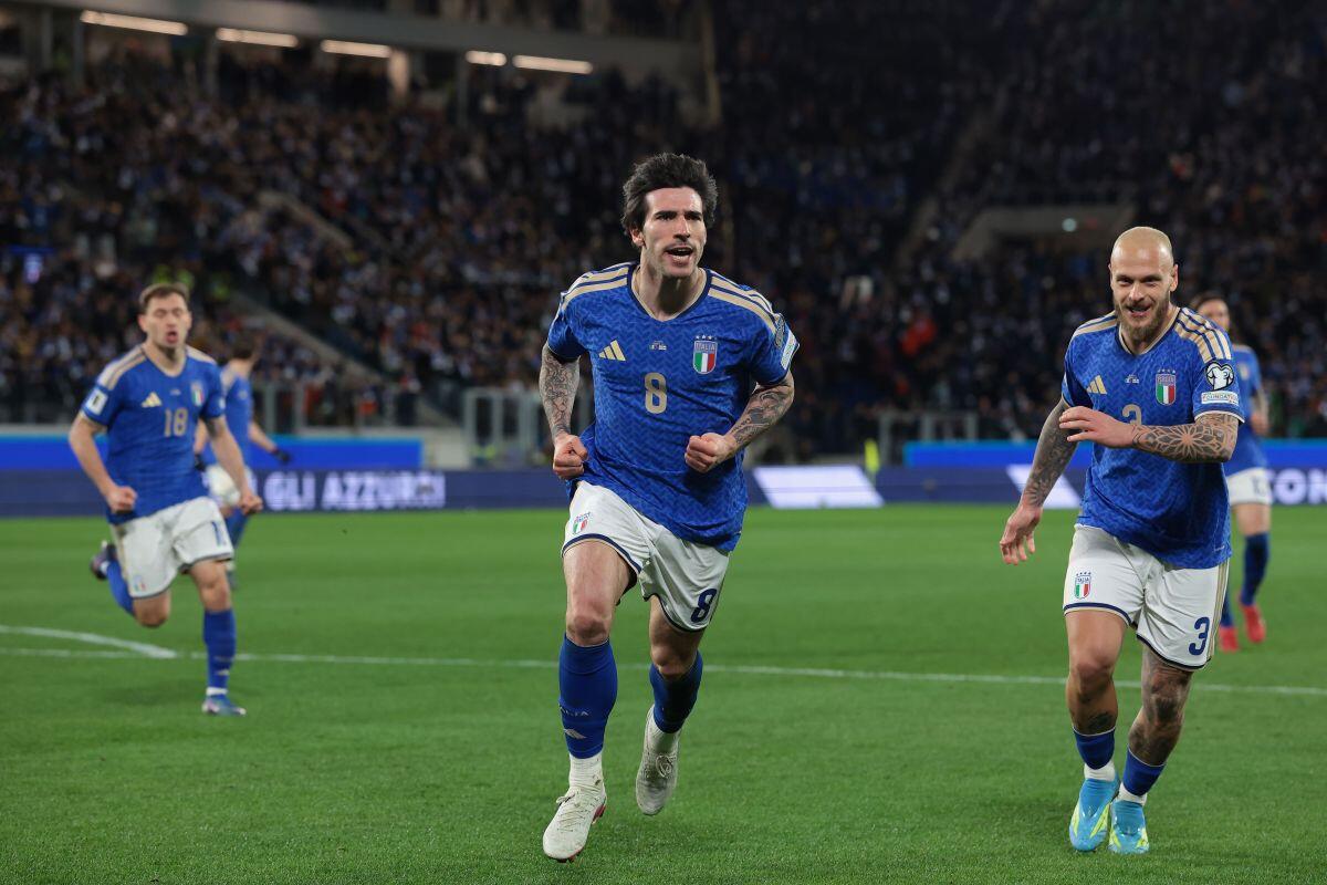 Tonali-Kean lanciano l’Italia, azzurri in finale ai play-off Mondiali - 