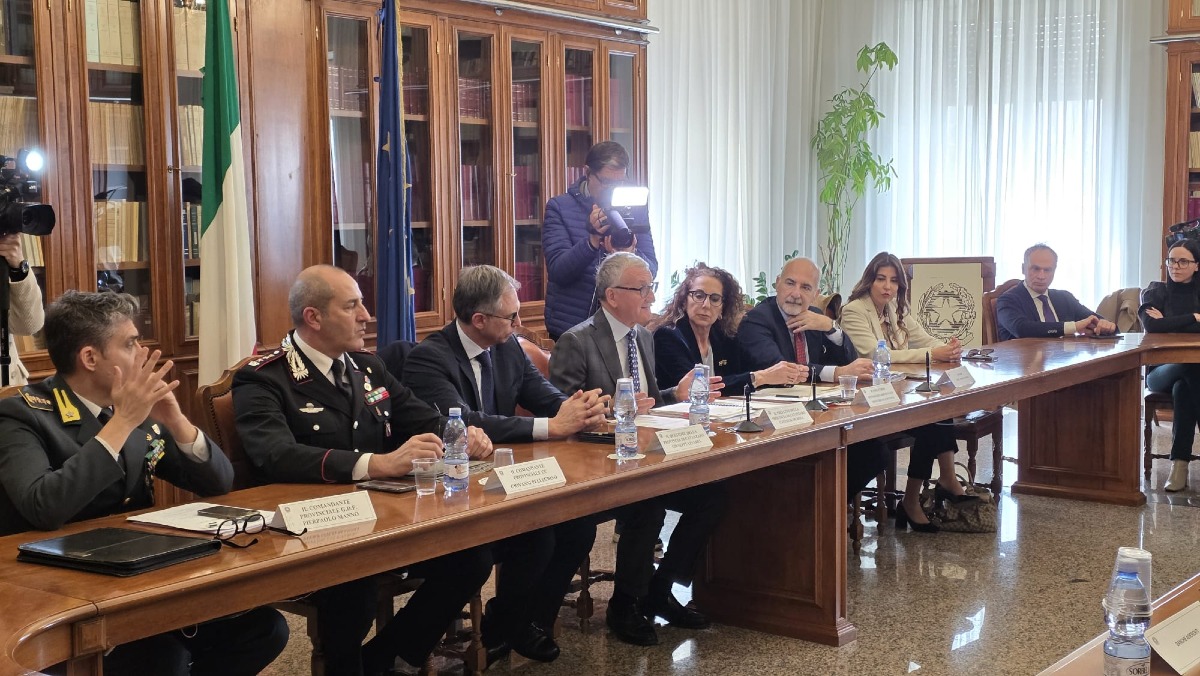 Catanzaro - Prefettura a Catanzaro con ABI - Firma Protocollo (U.S. Prefettura di Catanzaro - 05.03.2026)