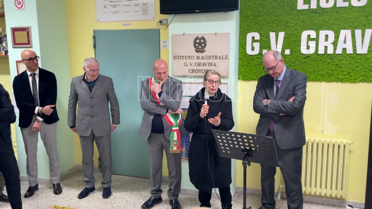 Intitolazione via Salvatore Regalino - Crotone (Redazione 24.03.2026)