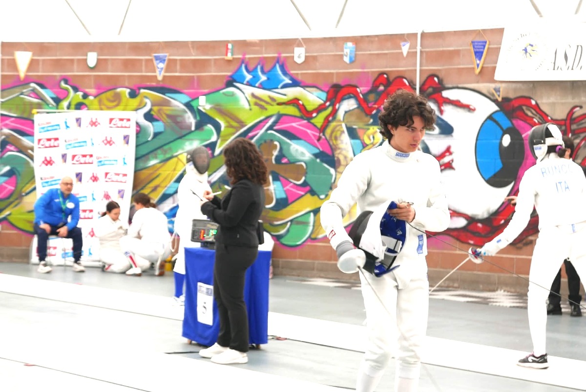 Scherma Categoria Assoluti - Foto Uff. Stampa Akc Crotone 26.03.2026