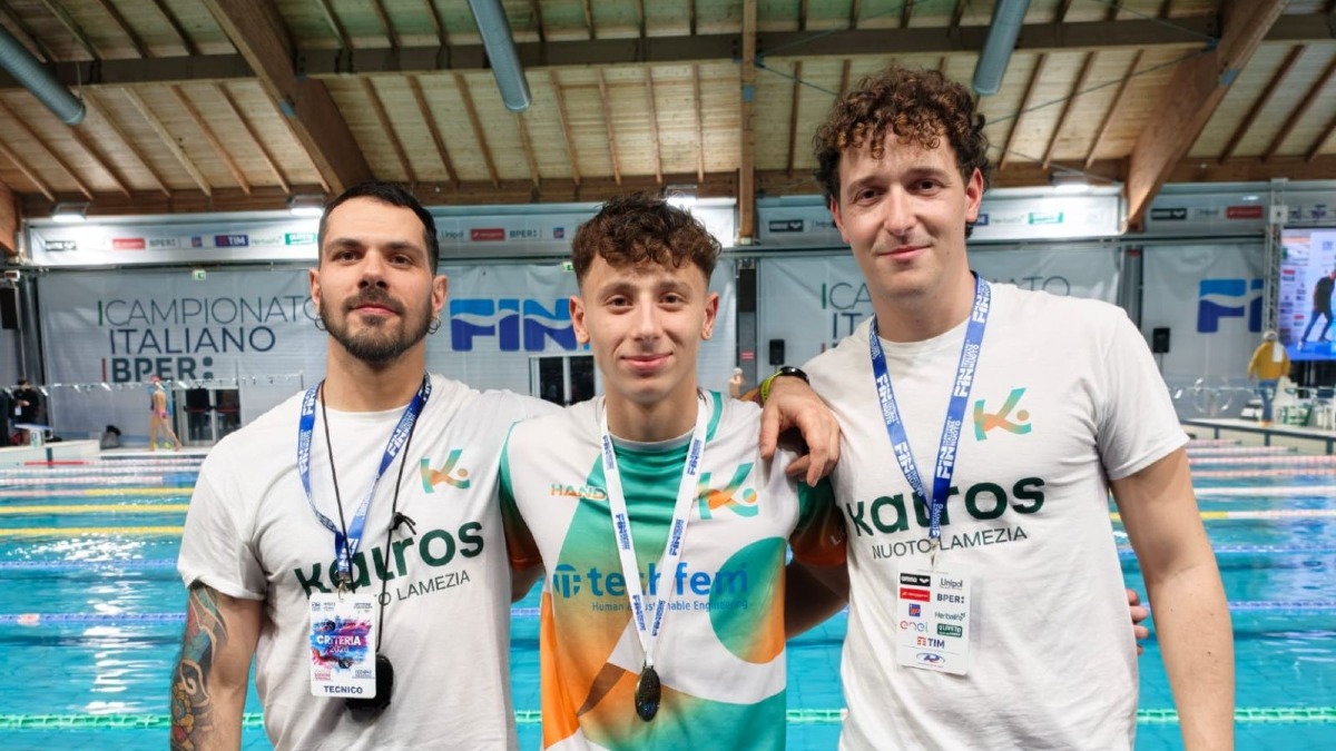 Daniel Lico - Foto Uff. Stampa Kairos Nuoto Lamezia 30.03.2026