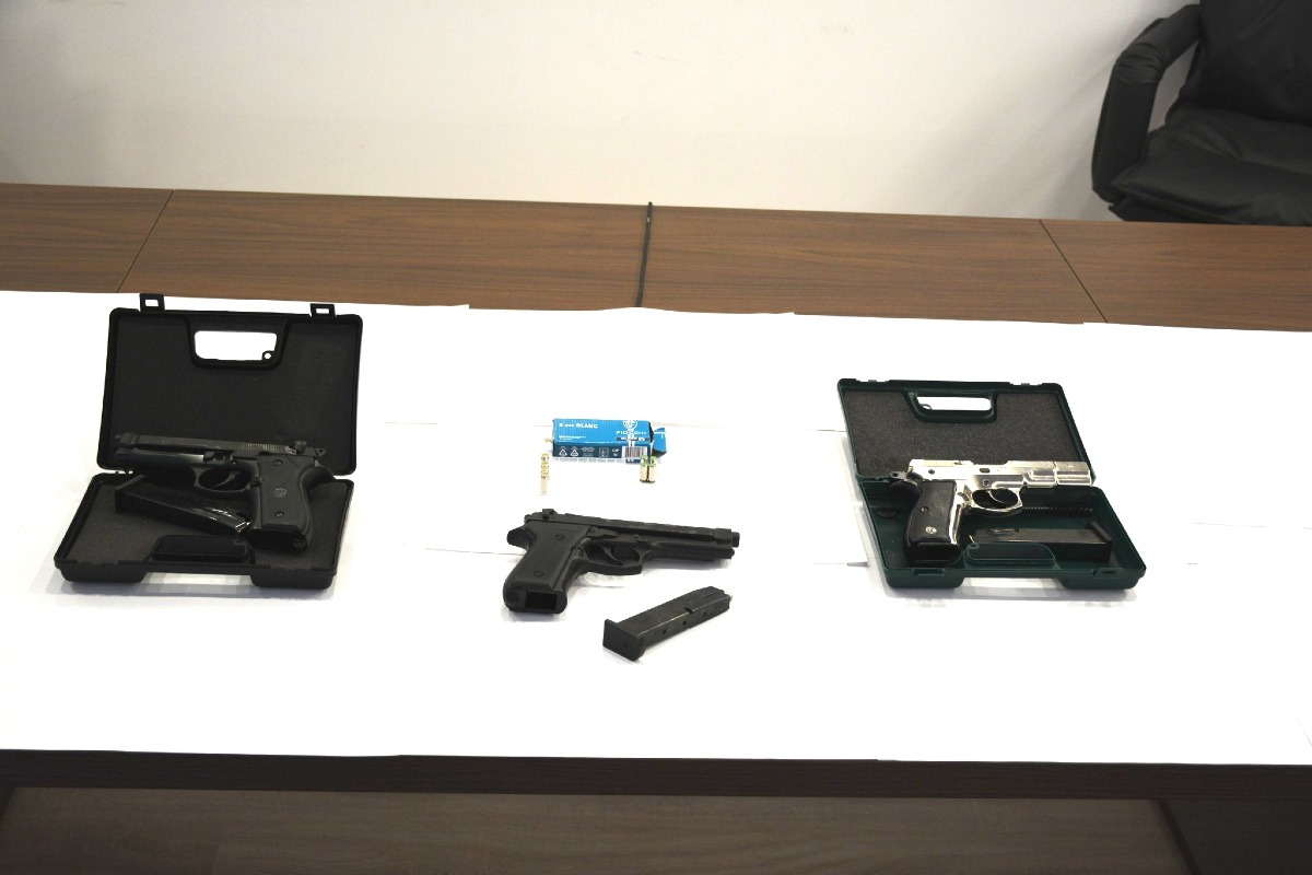 Sequestro armi da fuoco - Crotone - Foto Uff. Stampa Questura di Crotone 31.03.2026 