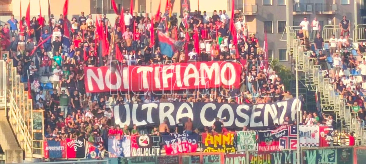 Cavese-Cosenza, restrizioni sulla vendita dei biglietti per i residenti in provincia di Cosenza - Foto: Redazione