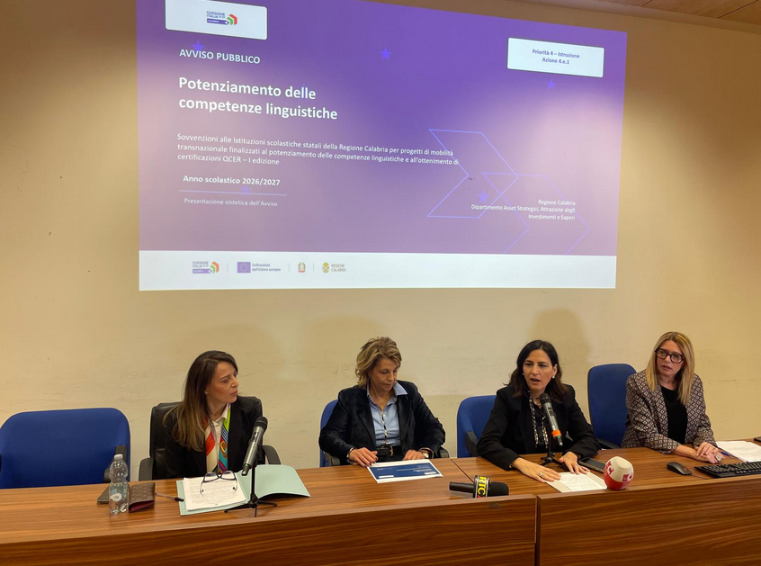 Calabria, 6 milioni per studiare le lingue all’estero: al via il nuovo bando per le scuole - Foto: Uff. Stampa Regione Calabria