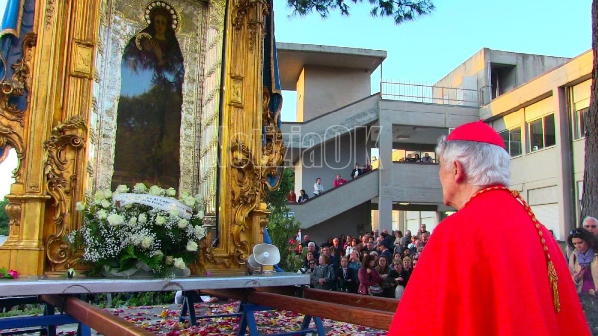 Il Cardinale Reina a Crotone, celebrerà il pontificale del Settennale della Madonna di Capo Colonna - Foto: Redazione 