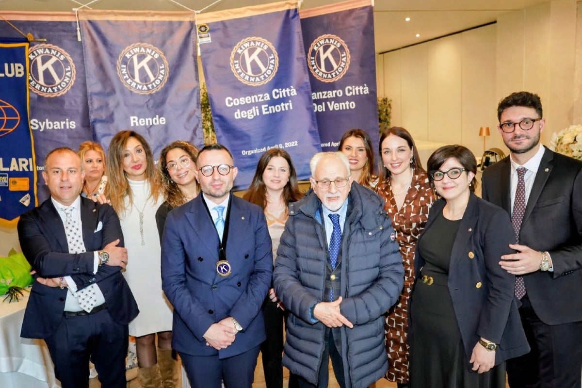 Premio We Build 2026, al prof. Gian Pietro Calabrò il riconoscimento del Kiwanis - Foto Uff. Stampa Kiwanis Club Rende