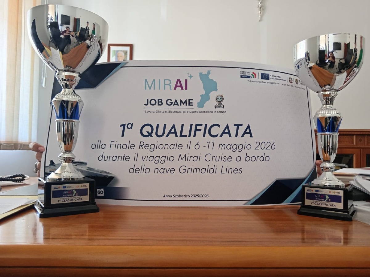 Mirai Job Game, il Liceo “G.V. Gravina” trionfa e vola alla finale regionale - Foto: Uff. Stampa  Liceo G.V. Gravina