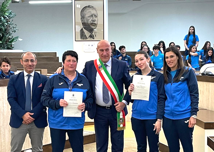 Menzione Speciale a Elettra Cammariere e alla ASD Società Ginnastica Magna Graecia - Foto: Uff. Stampa Comune di Crotone
