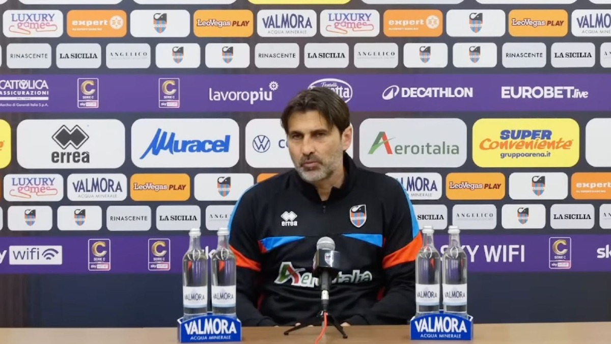 Crotone-Catania, Viali: “Costruiamo ora la mentalità vincente” - Foto Canale sito ufficiale Catania Calcio 