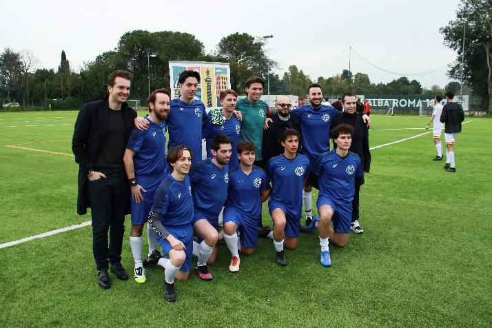 Tre soci del Rotaract Club Cosenza nella prima partita della Nazionale Italiana Rotaract - Foto: Uff. Stampa Rotaract Club Cosenza