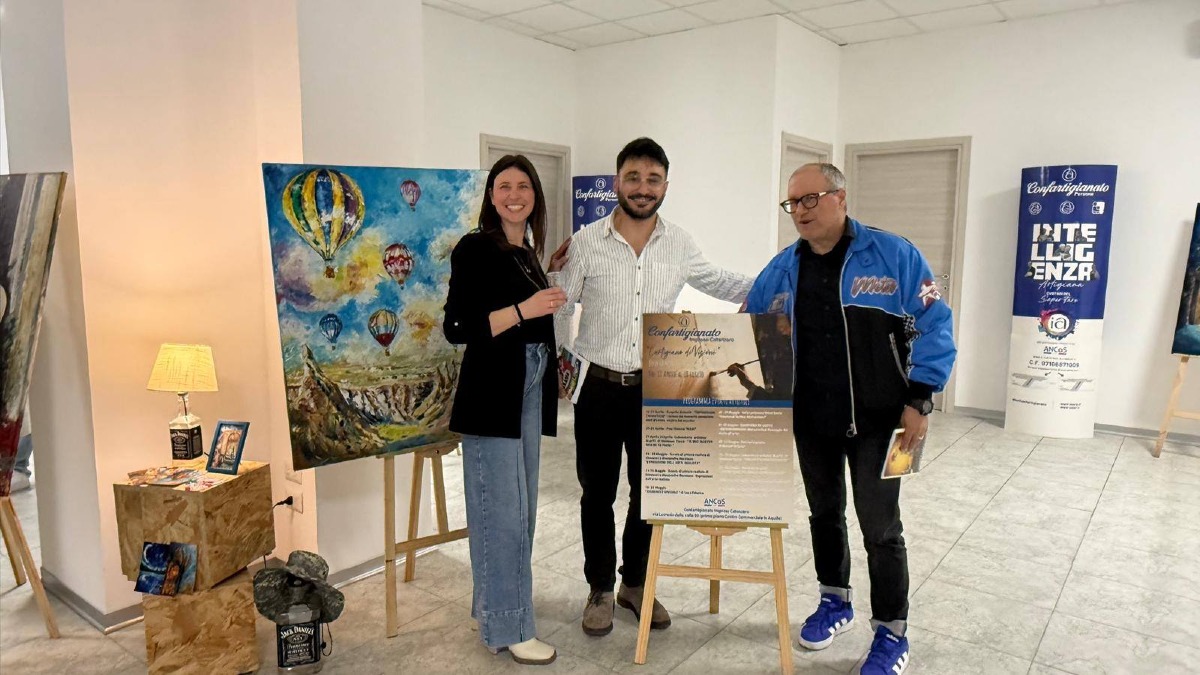 Sellia Marina celebra l’arte: Antonio Burgello presenta “Impressioni Cromatiche”