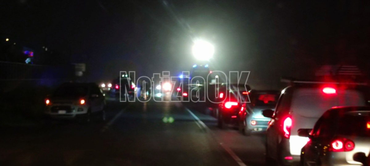 Incidente sulla S.S 106 a Sant'Anna: strada chiusa al traffico 