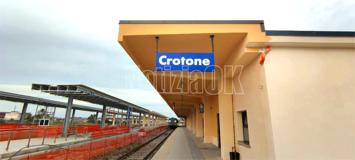 Stazione di Crotone: lavori in corso, c'è il nodo Galleria di Cutro con tempi dilatati - Foto: Redazione